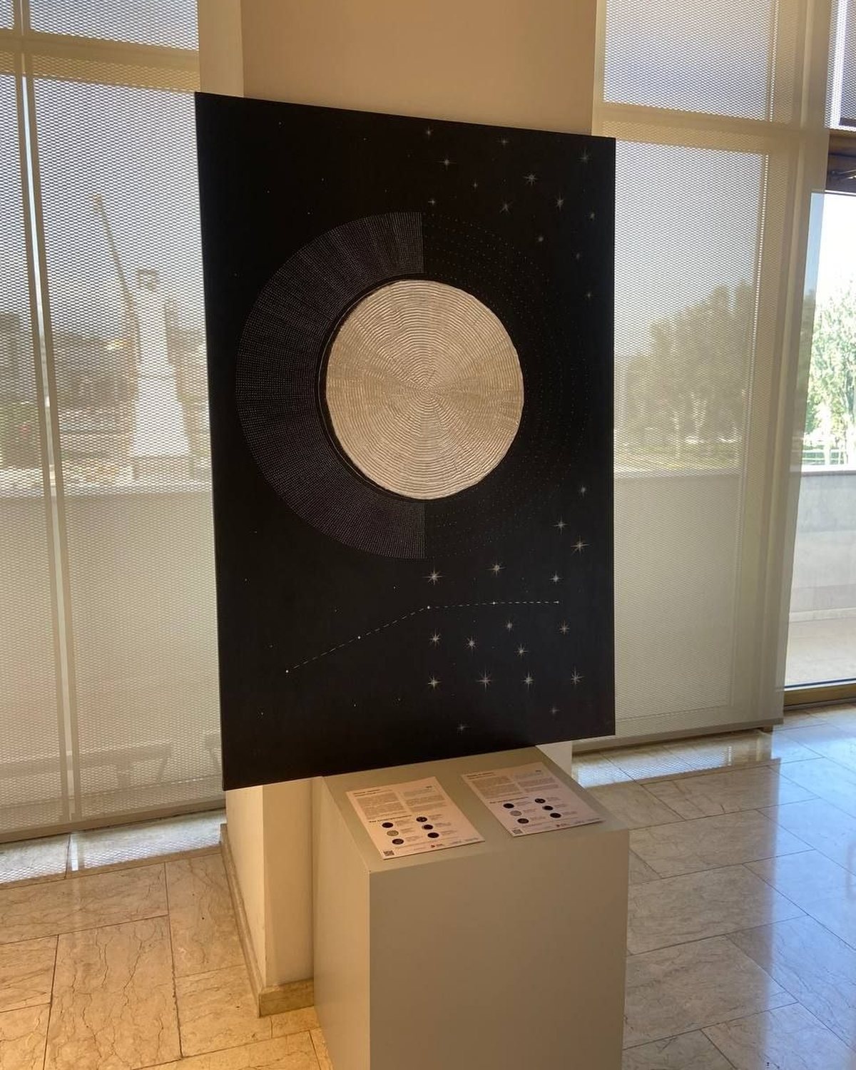 Voices of Silence installed at the National History Museum in Bishkek